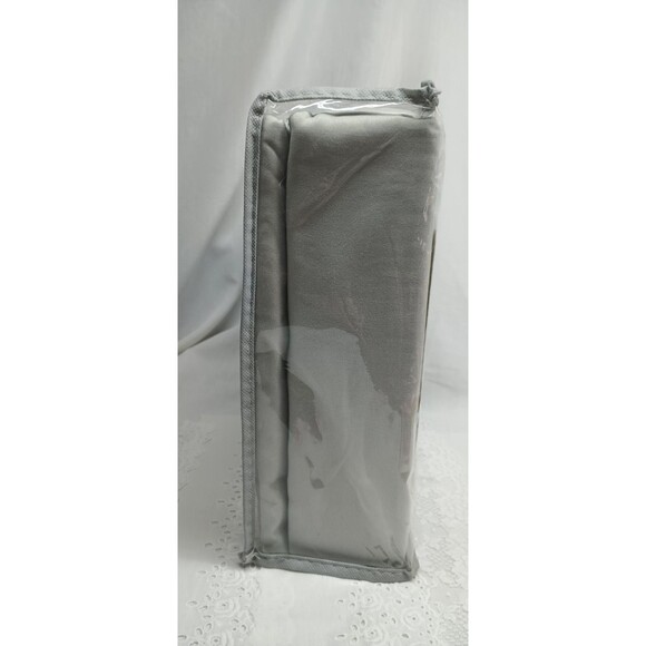 Silvadur Gray King Size Sheet Set 4pc Antimicrobial PurDefense Bedding Sleep - Picture 7 of 10